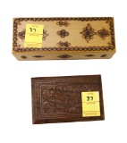(2) Jewelry Boxes