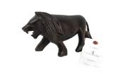 Wood Carving - African Lion