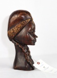 Wood Carving - African Maiden