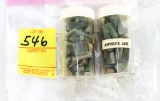 (2) Containers Of Nephrite Jade
