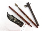(3) Misc. Souvenir Tribal Pieces
