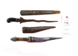(2) South Pacific Knives And Sheaths
