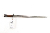 World War I Wilkinson Bayonet Unit Marked 1907 17, Very Good Condition