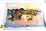 (5) Original Oil Paintings on Canvas