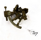 Vintage Brass Nautical Sextant Sailing Sea Navigation
