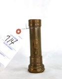 Brass Winchester Flashlight, Lense has a Crack, 5