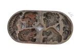 Cast Iron Protoceratops Animal Mold, Very Unusual