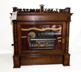 Music Box Center - Dancing Dolls Coin Operated Cylinder Music Box, 30