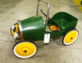Retro Metal Green Pedal Roadster Car, 1939, 33