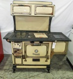 Monarch Malleable Iron Antique Wood Cook Range