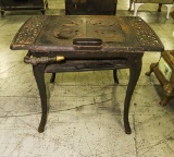 Antique Cast Iron 4-Burner Gas Stove