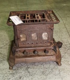 Antique 3-Burner Kerosine Heater - Myers-Osburn & CO. Cleveland OH