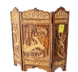 Beautiful Oriental Wood Carved Panels