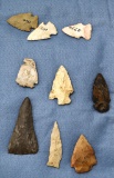 Native American Indian - Frame Of 9 Points