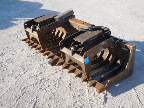84" GRAPPLE BUCKET, OPEN ENDED - USED