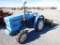 HINOMOTO E14 TRACTOR, FWA, DSL, 3PT, PTO, W/4' 3PT TILLER, SHOWS 1459 HRS