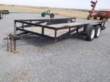 BIG TEX 16' UTILITY TRAILER, RAMPS, TA (R) NO TITLE