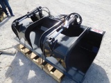 STOUT HD 72-FB GRAPPLE BUCKET, SKID STEER MOUNT, UNUSED