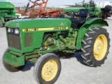 1985 JD 850 TRACTOR, 3PT, PTO, DSL, SHOWS 3737 HRS, SN:20773