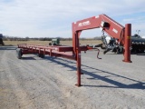 RED RHINO HAY TRAILER, 40', 8 BALE