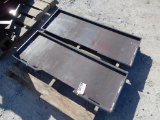 UNIVERSAL WELD-ON SKID STEER BRACKETS