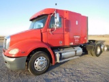 2007 FREIGHTLINER FLB112 COLUMBIA SEMI TRUCK MERCEDES, 10 SPD. AUTO, 48