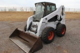 BOBCAT S300 SKID STEER, 2 SPD., C & A, HIGH FLOW, DSL., NEW RUBBER, SHOWS 2