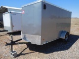 2016 AMERICAN HAULER 6' X 12' X 6 1/2' ENCLOSED TRAILER