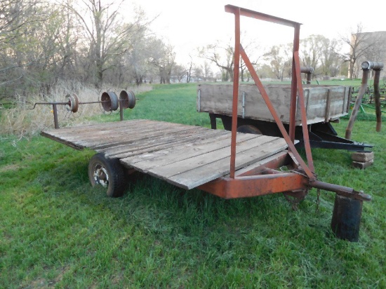 FLATBED TRAILER, SA, 8' X 12'