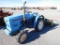 HINOMOTO E14 TRACTOR, FWA, DSL., 3 PT., PTO, W/4' TILLER, 3 PT., SHOWS 1,45