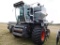 1980 GLEANER L2 COMBINE, W/24' HEADER & 4 WHEEL HEADER TRAILER, SHOWS 1,571