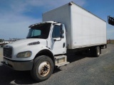 2003 FREIGHTLINER M2-106 MED DUTY TRUCK, 6 CYL. CAT, AUTO, W/DELTA-WASECA 1