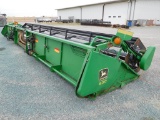 JD 930R HEADER, SINGLE POINT HOOK UP, SHAFT DRIVE, FORE & AFT. SN: 1332