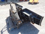 JD DOZER BLADE, 6 WAY, SKID STEER MT., 84