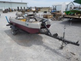 2009 BUSTER BOAT,  DELUXE FISHING BOAT, TROPHY SERIES, 2 LIVE WELLS, TROLLI