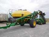 2012 JD 1890-1910 NO TILL AIR SEEDER 42 1/2' TOW BETWEEN, EXC. CONDITION, S