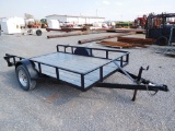 UTILITY 6' X 10'  TRAILER, SA **(R) NO TITLE**