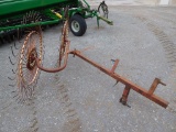 2 WHEEL HAY TURNER, 3PT & ELECT/HYD. BALE SPKE