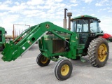 1982 JD 4440 TRACTOR, C & A, 3 PT., PTO, 8 SPD., POWER SHIFT, DUAL HYD., 18
