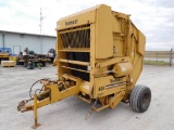 VERMEER SUPER J ROUND BALER, TWINE, NEW BELTS, W/MONITOR **MONITOR IN OFFIC