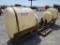 SET OF 2 - 250 GAL. POLY SADDLE TANKS W/BELLY BRACKETS