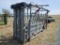 WW CATTLE SQUEEZE CHUTE, PALPATION CAGE, APPR. 30' WORKING ALLEY