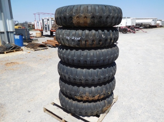 10.00-20 MILITARY TIRES ON 10 HOLE RIMS ***SOLD TIMES THE QUANTITY***