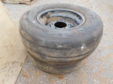 MICHELIN AIR TIRES, 26 PLY, 11.50-15 ON 6 HOLE IMPLEMENT RIMS ***SOLD TIMES