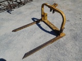 SET OF 3PT. BALE FORKS