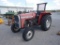 1991 MF 231 TRACTOR, DSL, 3 PT., PTO, NEW FILTER & OIL, SHOWS 613 HRS. SN:8