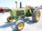 1966 JD 3020 ROW CROP TRACTOR, 3 PT., 540 PTO, SYNCRO SHIFT, 2 HYD., DSL.,