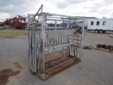 ATWOODS CATTLE WORKING CHUTE, LEFT HANDED