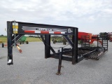 DONAHUE 170 GN SWATHER TRAILER, 22', TAND. AXLE,