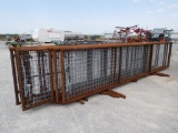 10-20' FREE STANDING PANELS, 2-16' PANELS W/4' SWING GATES  **SOLD TIMES TH
